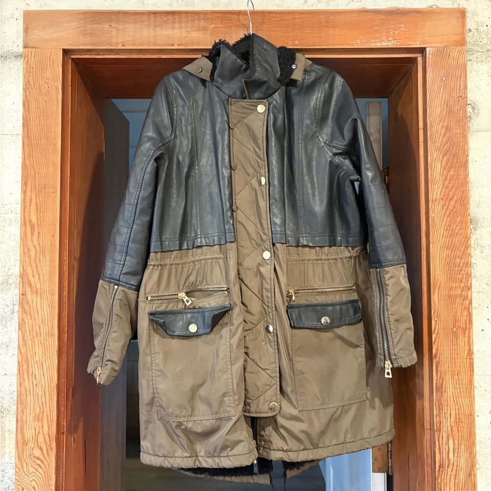 River Island Black and Brown Jacket